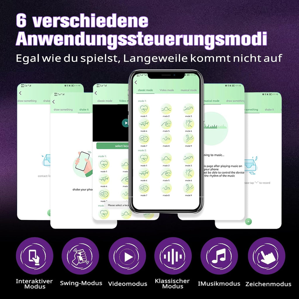 Penisring Vibrator für Paare Cock Ringe mit 9 Vibrationsmodi für die gleichzeitige Stimulation von Klitoris und Hoden Dual Cockring Massagegerät Silikon Sexspielzeug für Männer und Frauen