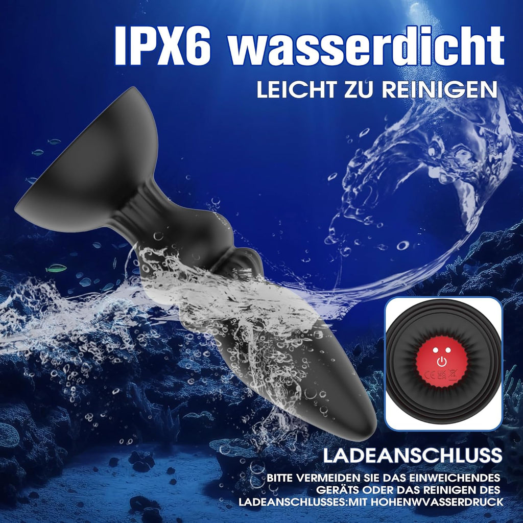 Analvibratoren für Mann mit 10 Vibration Analplug# für Männer mit App-Steuerung analvibrator Anal toy Buttplug Prostata Stimulator Anal Plug Vibratorensets Sex Spielzeug für Paare