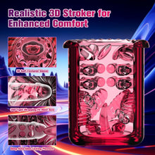 Laden Sie das Bild in den Galerie-Viewer, Elektrischer Masturbator Masturbieren Sex Spielzeug für Männer 5 Teleskop 5 Rotierend 5 Saugen, Vibratorensets APP Fernbedienung Vagina Pussy Sex Toys Penispumpe, Masturbatoren Taschenmuschi