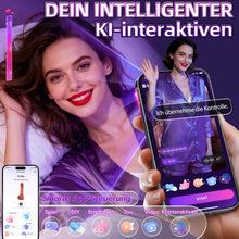 Laden Sie das Bild in den Galerie-Viewer, 3-in-1 APP-Steuerung Dildo Vibratorensets für Frauen, 7×7 Modi Stoß-Dildo mit Vibration &amp; Jetfunktion, Realistisches Design, USB-Aufladbar, Sex Spielzeug für die Frau &amp; Paare