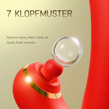 Laden Sie das Bild in den Galerie-Viewer, G-Pro2 Vibrator mit Flapping, Vibration und Klitorisklopfen