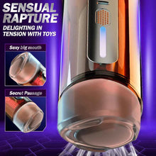 Laden Sie das Bild in den Galerie-Viewer, Turbo Stroker – Vibrierender Masturbator für Männer