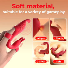 Laden Sie das Bild in den Galerie-Viewer, Rabbit-Fingervibrator für Frauen – Stimulator für Brustwarzen, Klitoris und G-Punkt für Paare