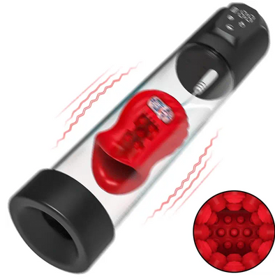 5 Saugen 7 Vibrationsgurte mit 2 Peniskondome Penispumpe