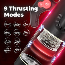 Laden Sie das Bild in den Galerie-Viewer, VortexZ - Advanced Male Sucking Masturbator mit Rotation &amp; Thrusting Innovation