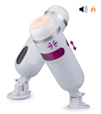 Airbag-Masturbator mit Heizung Snowstorm 10 Modi