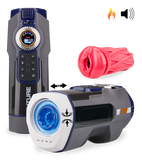 Airbag-Masturbator mit Stoßfunktion und Heizung Future Pro 3