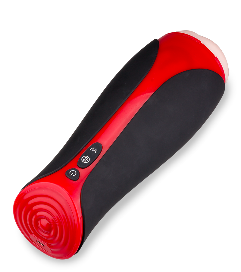 Airbag-Masturbator mit Vibration Pingu