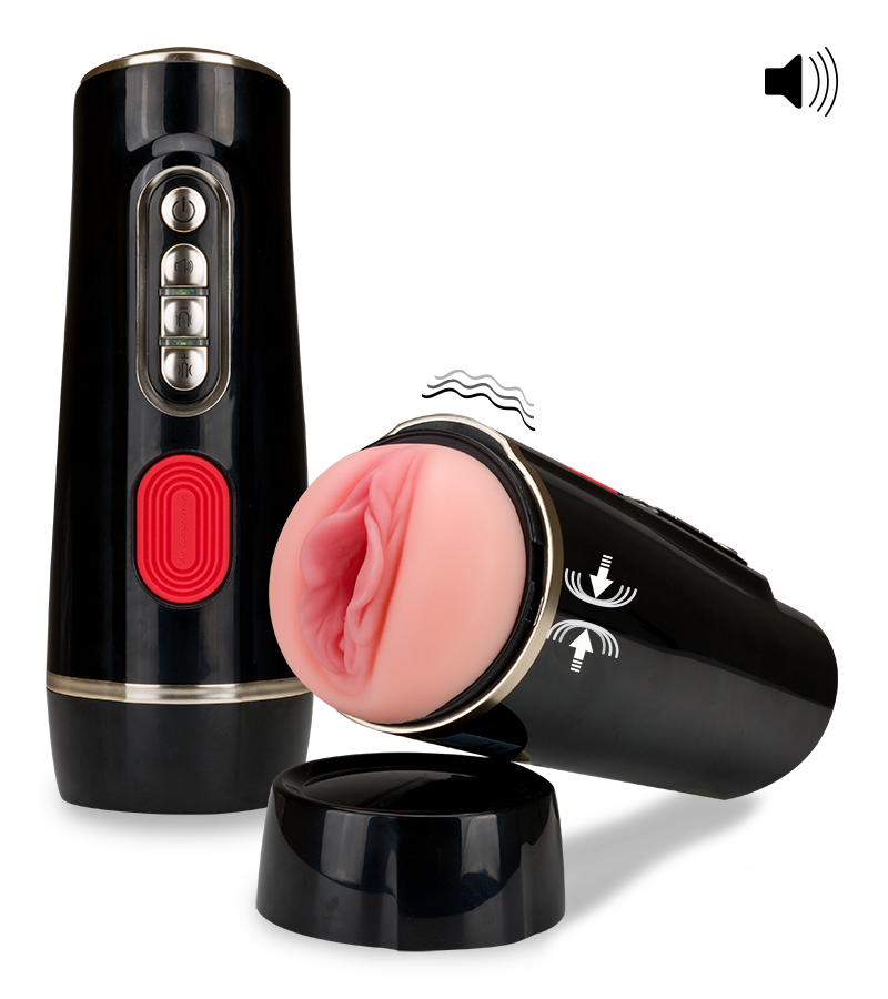 Airbag-Masturbator mit Vibration Ultimatum