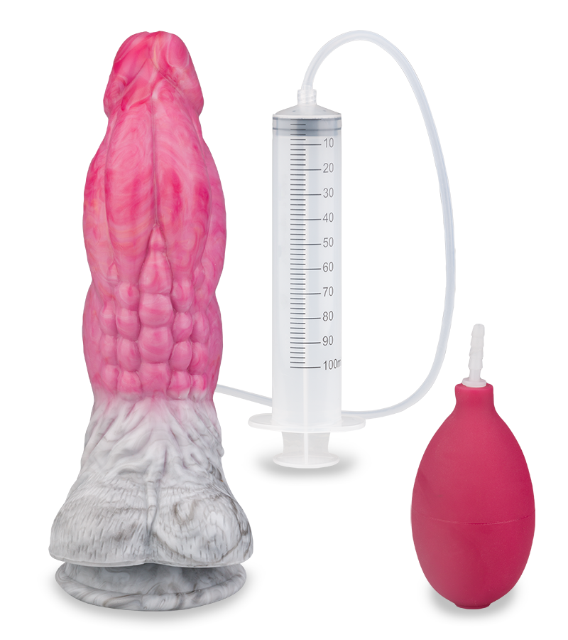 Alien-Spritzdildo mit Saugnapf Xyolte