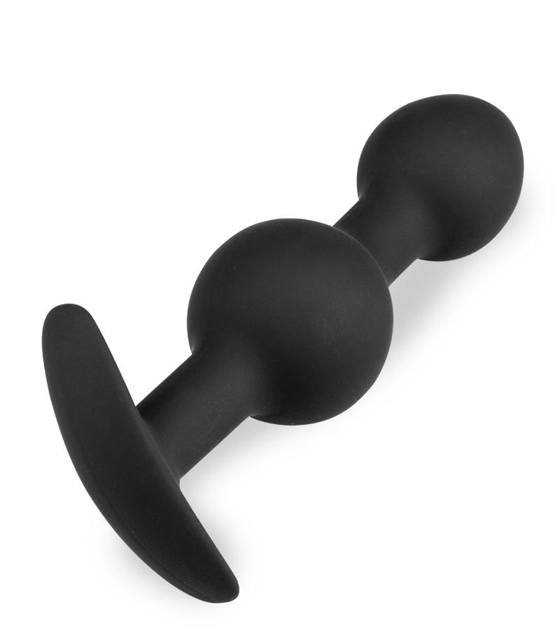 Anal-Liebeskugeln aus Silikon