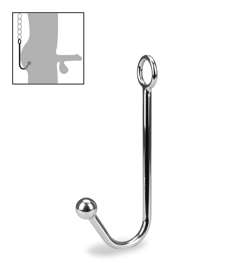 Analhaken mit kleiner Kugel Hooky