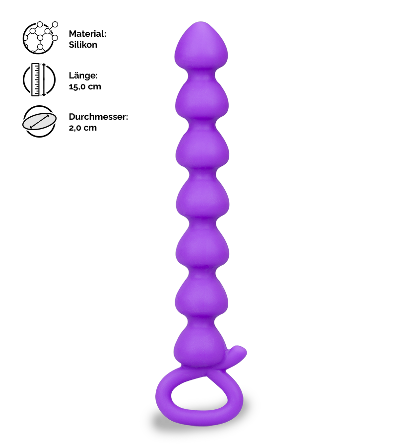 Analkette mit 7 Kugeln