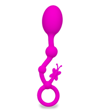 Laden Sie das Bild in den Galerie-Viewer, Analkugeln aus Silikon Butterfly