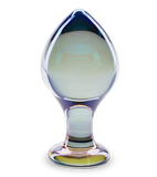 Analplug aus Glas Teardrop