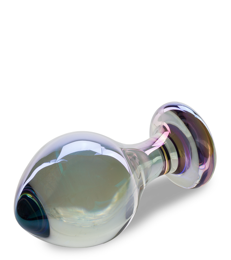 Analplug aus Glas Teardrop