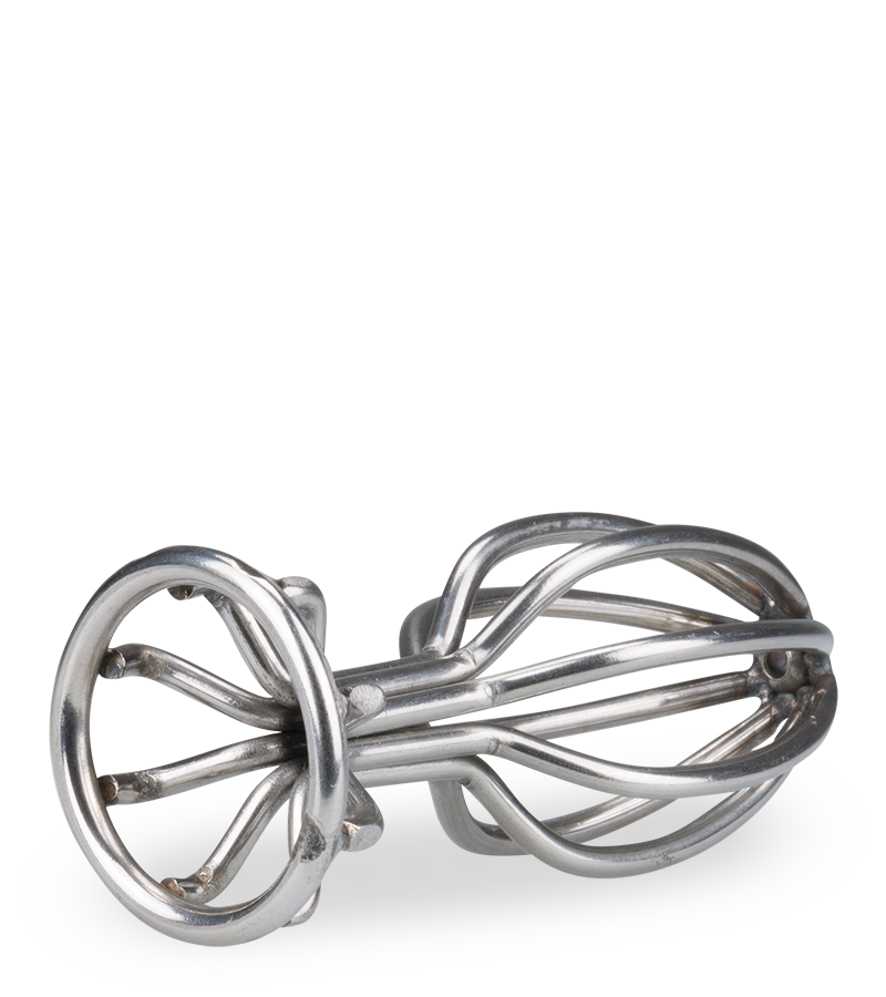 Analplug aus Metall Prison