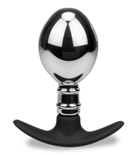 Laden Sie das Bild in den Galerie-Viewer, Analplug aus Stahl und Silikon Smash