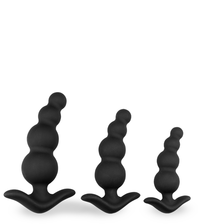 Analplug-Dreierpack Simon