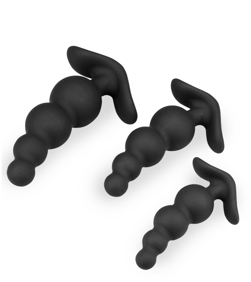 Analplug-Dreierpack Simon