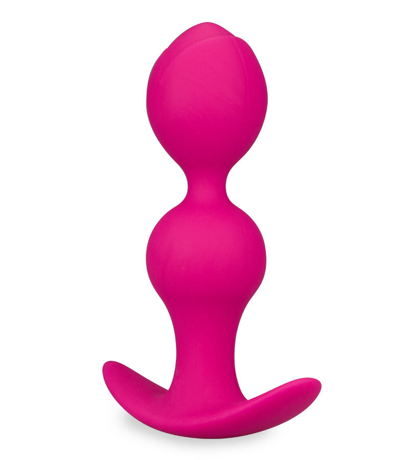 Analplug mit 2 Kugeln