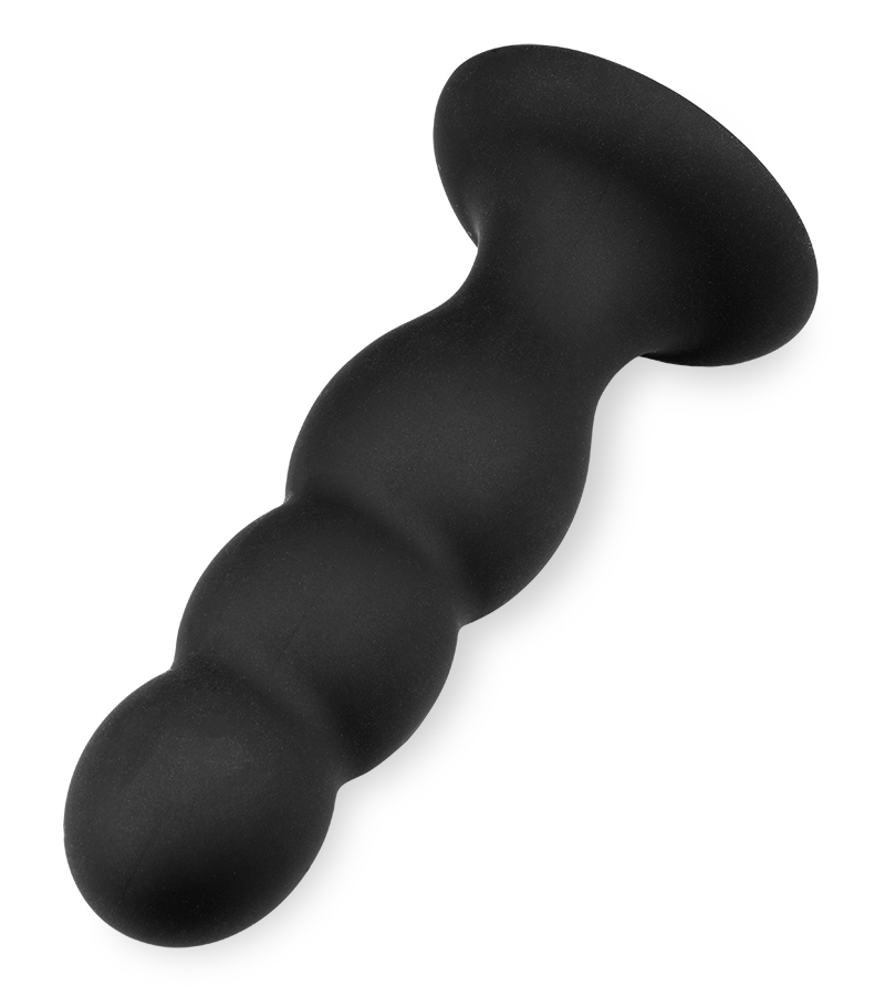 Analplug mit Kugeln und Saugfuß Ruthy