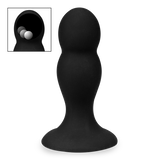 Analplug mit Saugfuß und 2 Kugeln Mally