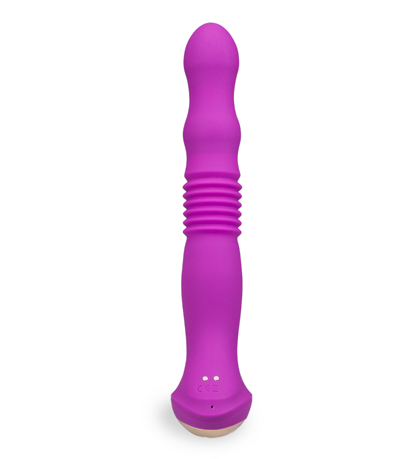 Analplug mit Vibration und Stoßfunktion Finn