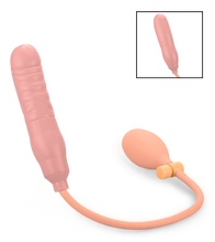 Laden Sie das Bild in den Galerie-Viewer, Aufblasbarer Analdildo mit Handpumpe