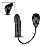 Aufblasbarer Dildo-Vibrator mit automatischer Pumpe