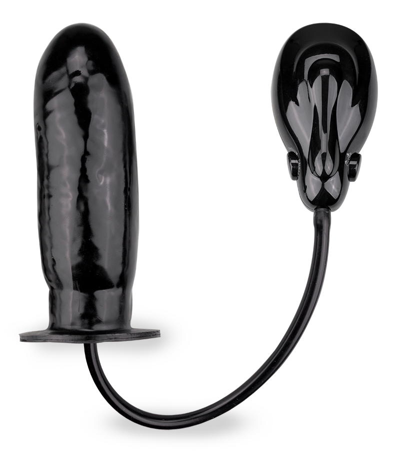 Aufblasbarer Dildo-Vibrator mit automatischer Pumpe