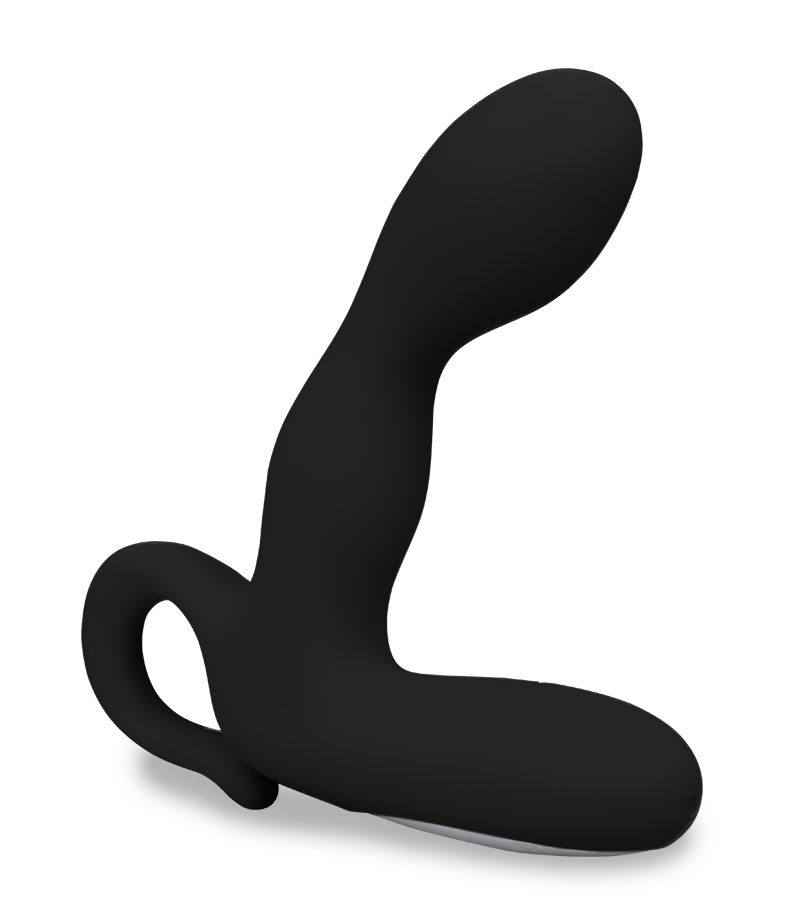 Aufladbarer Prostata-Vibrator in Schwarz, 30 Modi