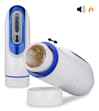 Laden Sie das Bild in den Galerie-Viewer, Automatischer Stoß-Masturbator mit Heizung Turbo Dynamo