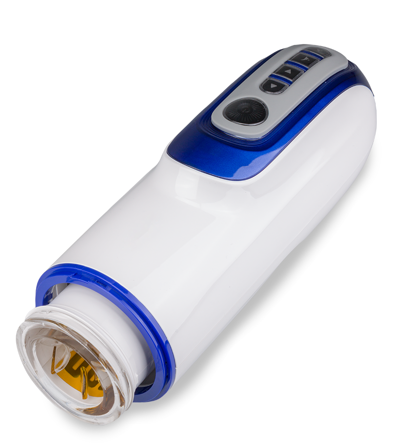 Automatischer Stoß-Masturbator mit Heizung Turbo Dynamo