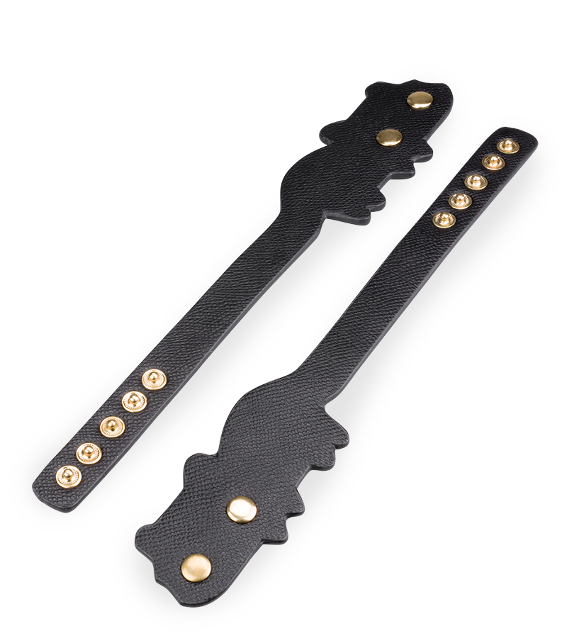 BDSM-Armbänder aus Kunstleder Katze