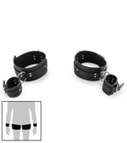 BDSM-Fesseln für Oberschenkel und Handgelenke