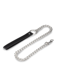 Laden Sie das Bild in den Galerie-Viewer, BDSM-Halsband mit Killernieten und Kette