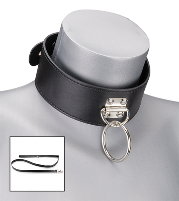 BDSM-Halsband mit Leine
