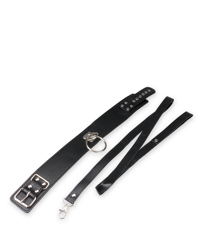 BDSM-Halsband mit Leine