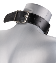 Laden Sie das Bild in den Galerie-Viewer, BDSM-Halsband mit O-Ring und Kette