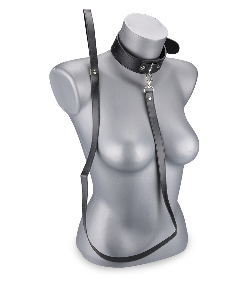 BDSM-Halsband und -Leine