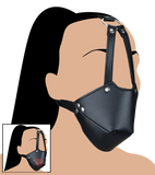 BDSM-Mundknebel aus Leder