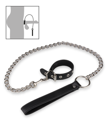 BDSM-Penisleine aus Leder