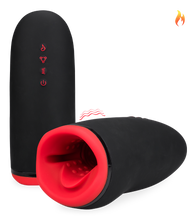 Laden Sie das Bild in den Galerie-Viewer, Beheizbarer Masturbator mit Massageperlen und Vibration Billy