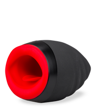 Laden Sie das Bild in den Galerie-Viewer, Beheizbarer Vibrationsmasturbator mit Blowjob-Mund