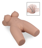 Beweglicher Masturbator Torso aus TPE Amélia