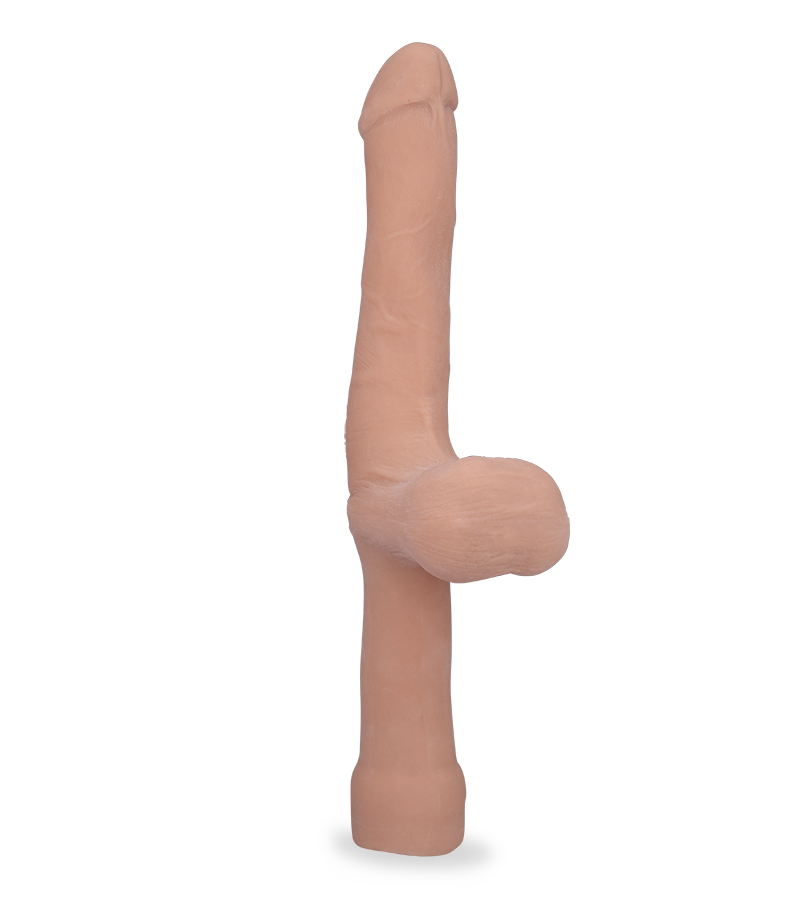 Biegbarer Dildo mit Griff Harry