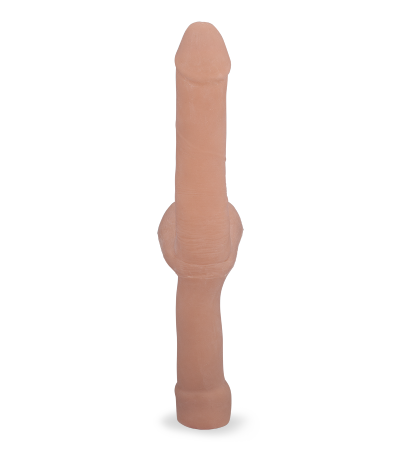 Biegbarer Dildo mit Griff Harry