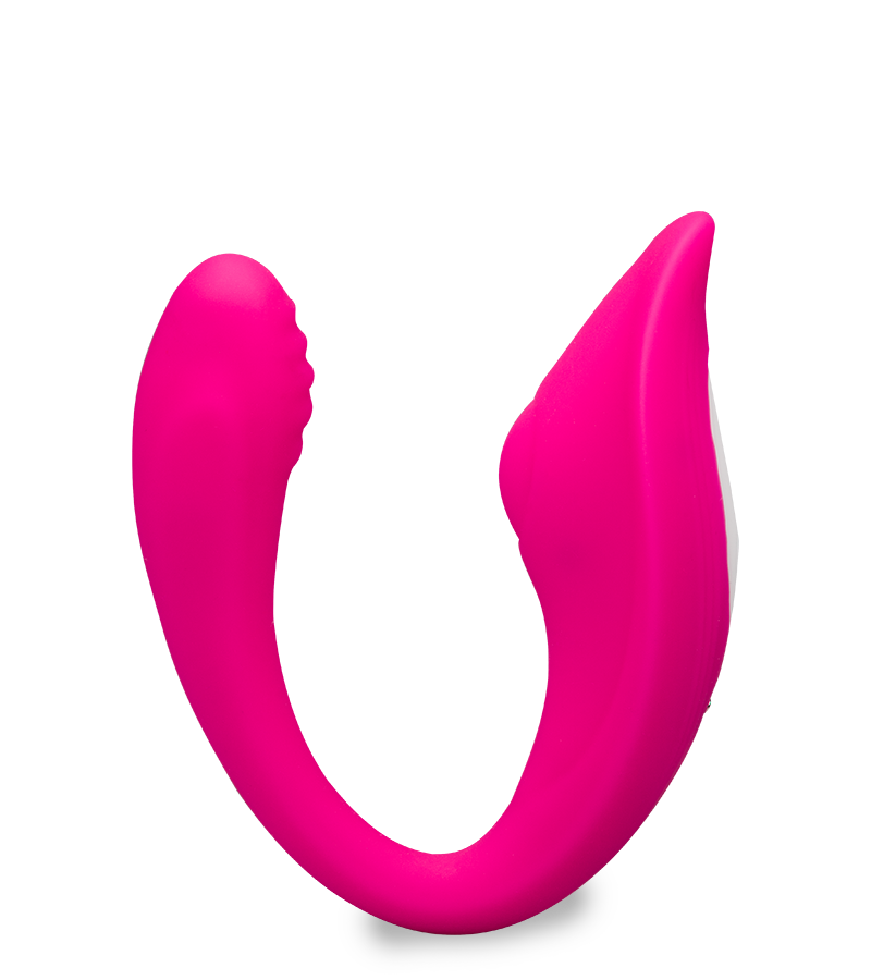 Biegbarer Klitoris- und G-Punkt-Stimulator mit Fernbedienung Idol