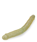 Biegsamer Doppeldildo Crystal 36 cm